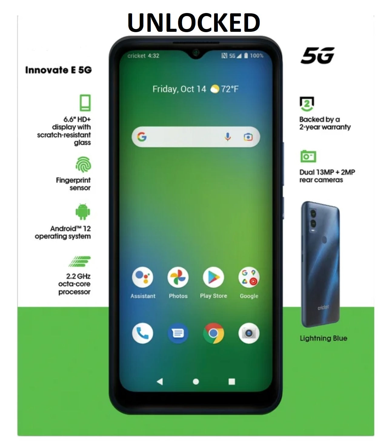 Innovate E unlocked 5G