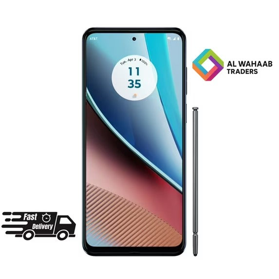 Moto G Stylus by Motorola (Unlocked) 64GB Smartphone – Straight Talk – 6.8" Display – 48MP Camera – Blue